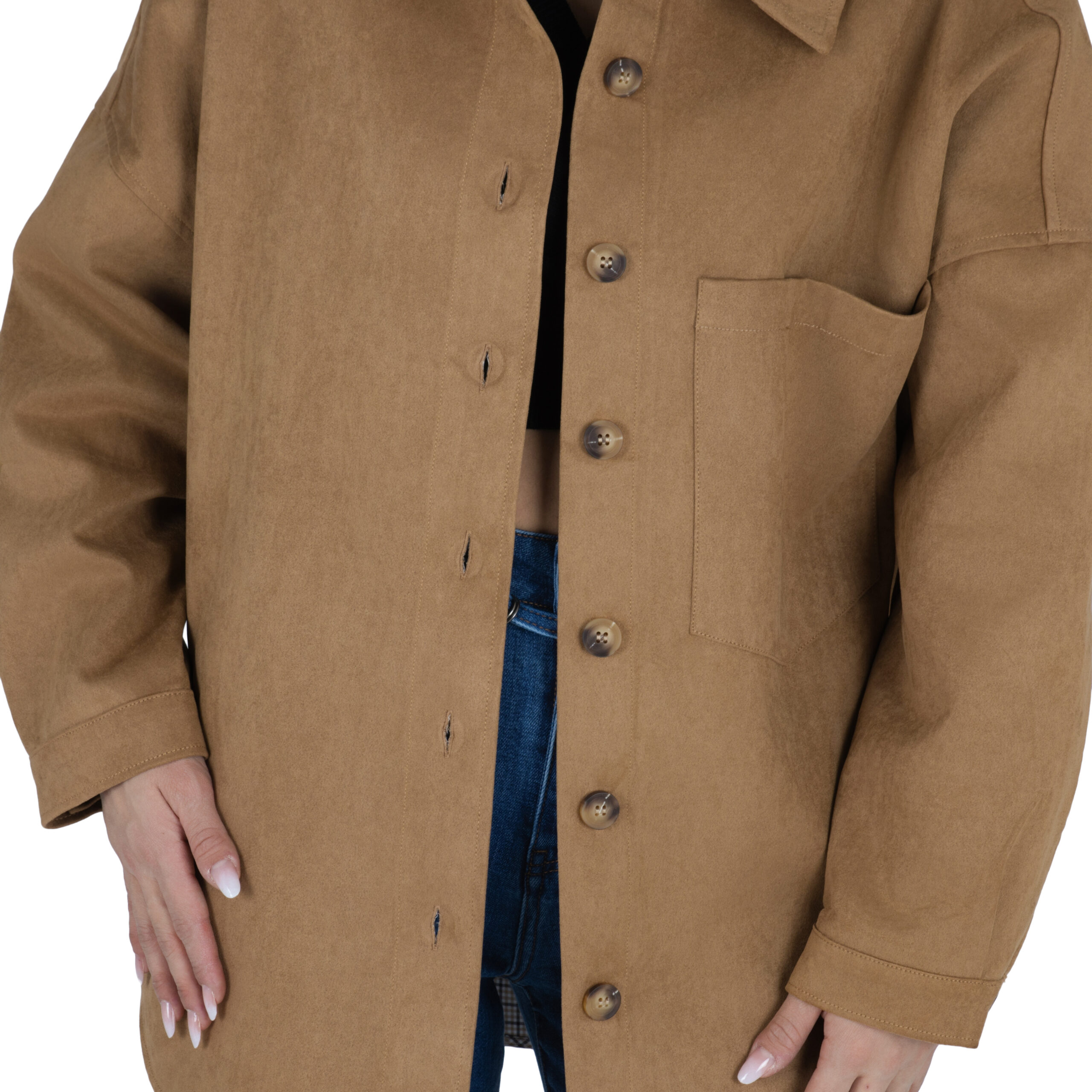 Giacca Oversize Caramel - immagine 2