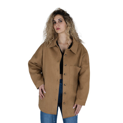 Giacca Oversize Caramel